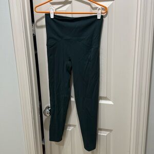 Dark teal spanx leggings
